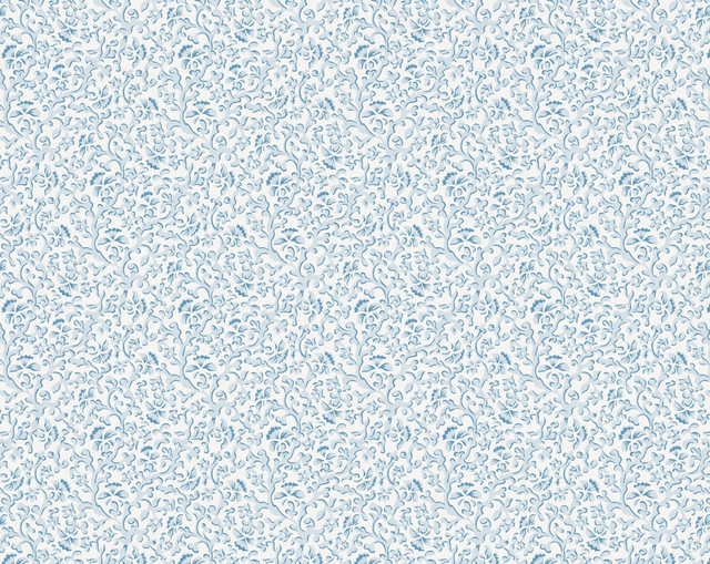 Bandbox Print Misty Blue SC166680006 by Scalamandre Fabric