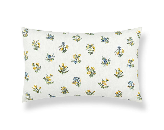 Summer Flora Pillow 22 X 14 - Golden Meadow SCLBDK166660001 by Scalamandre Pillow