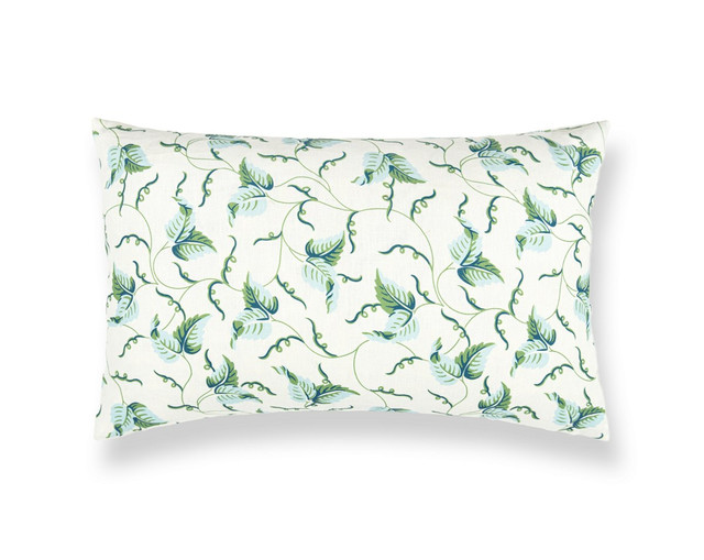 Angle Leaf Pillow 22 X 14 - Sky Garden SCLBDK166670002 by Scalamandre Pillow