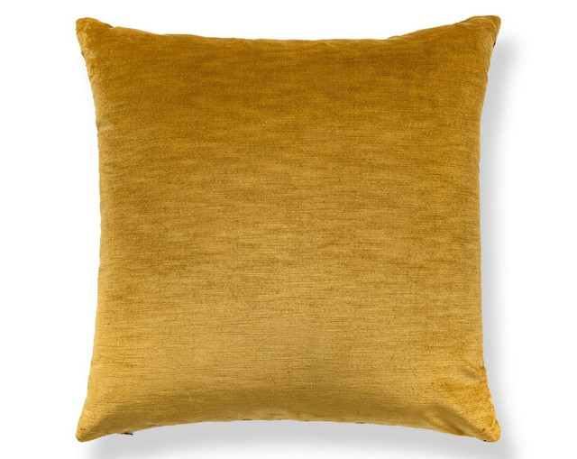 Persia Pillow 22 X 22 - Gilt SCPERSIPILL0009 by Scalamandre Pillow