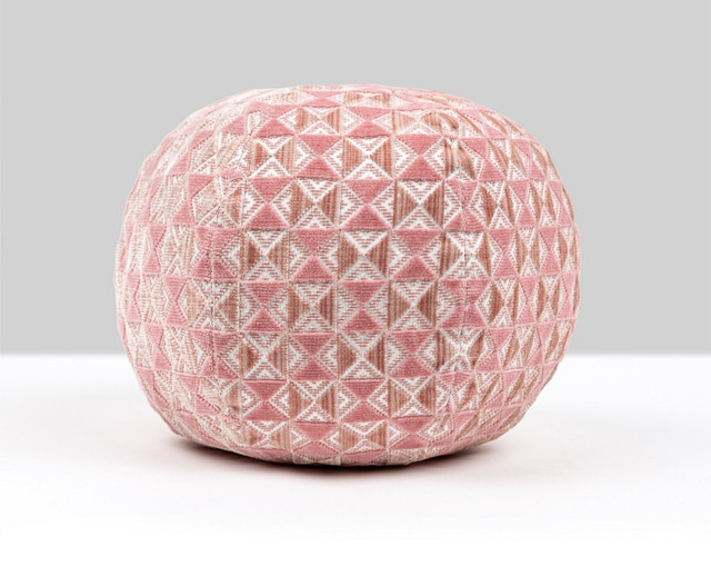 Parlor Velvet Pillow 12 Dia - Sorbet SCRADK273240003 by Scalamandre Pillow