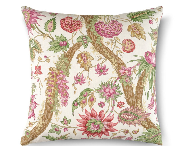 Fleurs Tropicales Pillow 22 X 22 - Garden SCSDDK166470004 by Scalamandre Pillow