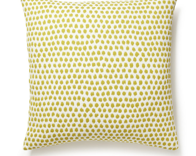 Dot Weave Pillow 22 X 22 - Chartreuse SCSDDK271820002 by Scalamandre Pillow