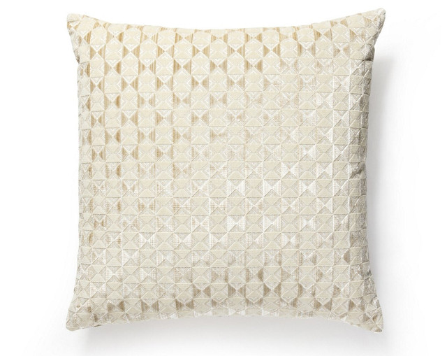 Parlor Velvet Pillow 22 X 22 - Nougat SCSDDK273240001 by Scalamandre Pillow