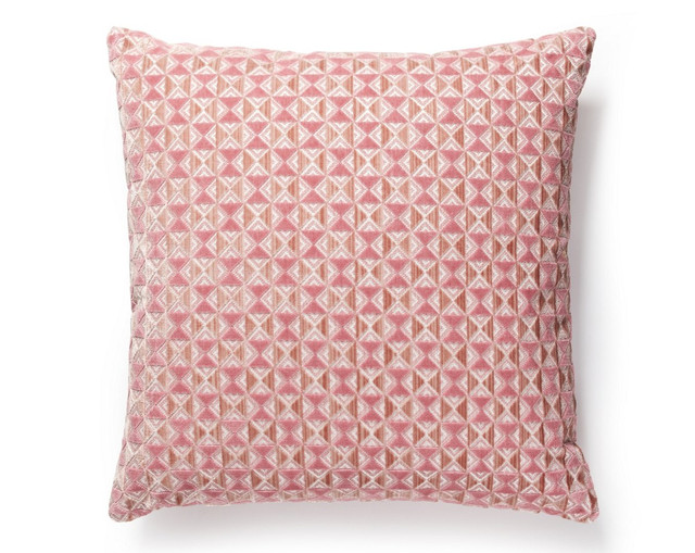 Parlor Velvet Pillow 22 X 22 - Sorbet SCSDDK273240003 by Scalamandre Pillow