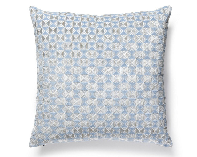 Parlor Velvet Pillow 22 X 22 - Bluebell SCSDDK273240005 by Scalamandre Pillow