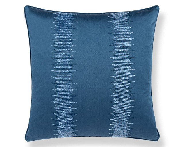 Veronica Beaded Pillow 22 X 22 - Baltic SCSDDS883860002 by Scalamandre Pillow
