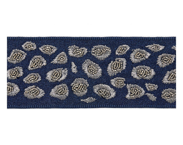 Catwalk Embellished Tape Midnight SCT33330004 by Scalamandre Trim