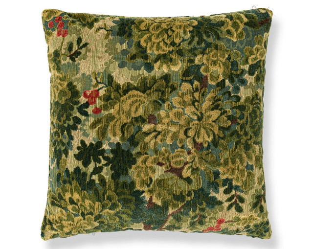 Bois De Flandre Pillow 22 X 22 - Forest SYSDDK16060001 by Scalamandre Pillow