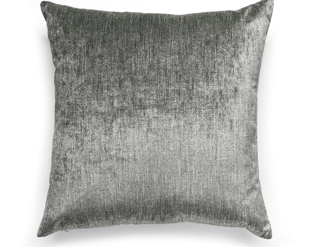 Supreme Velvet Pillow 22 X 22 - Stone VPSUPRMPILL0654 by Scalamandre Pillow