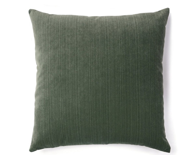 Strie Velvet Pillow 22 X 22 - Leaf VWSTRIEPILL0025 by Scalamandre Pillow
