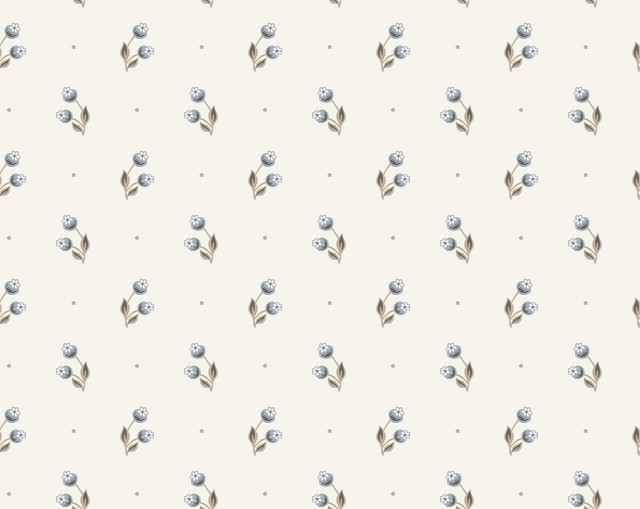Siv Misty Blue WSBSIV0469 by Sandberg Wallpaper
