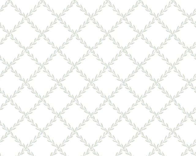 Trellis Garden Green WSBTRELLIS0301 by Sandberg Wallpaper