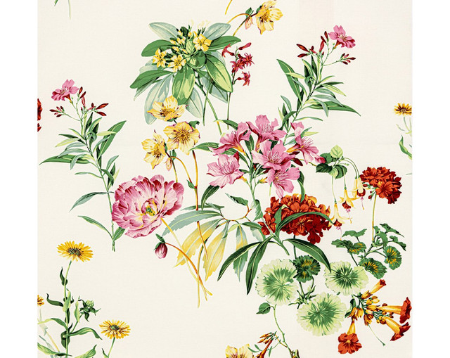 Parfumerie Pink Multi WW166630001 by Old World Weavers Fabric