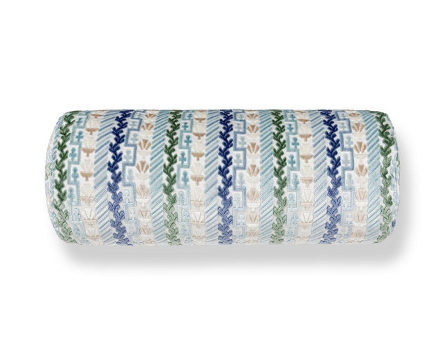 Villelaure Pillow 21 X 7 - Blue Bird WWBADK273400003 by Scalamandre Pillow