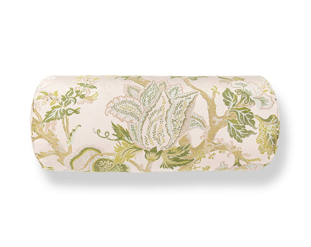 Indienne Lampas Pillow 21 X 7 - Avocado WWBADK273410002 by Scalamandre Pillow