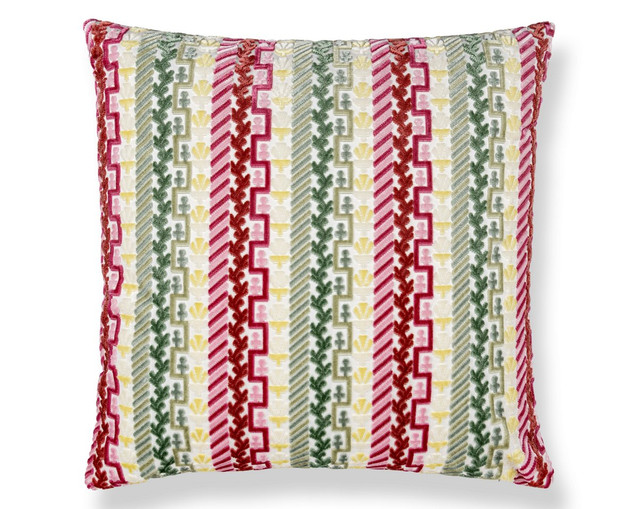 Villelaure Pillow 22 X 22 - Petal Leaf WWSDDK273400001 by Scalamandre Pillow