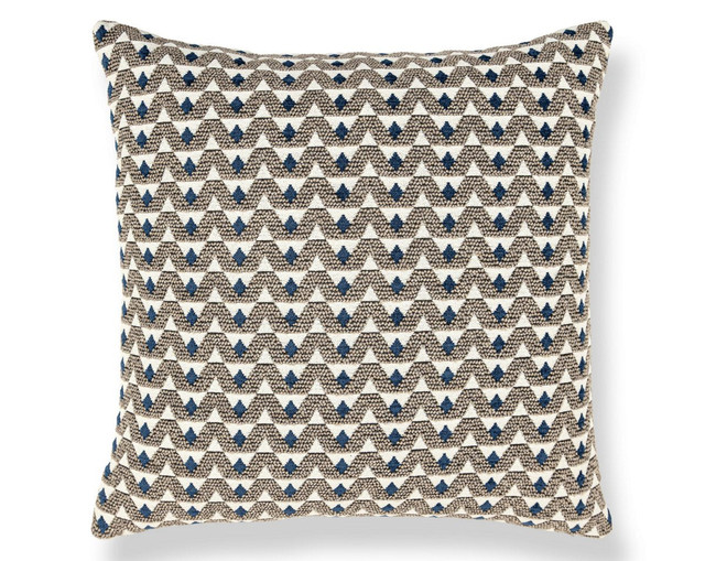 Crizia Pillow 22 X 22 - Stone Denim WWSDDK273440002 by Scalamandre Pillow