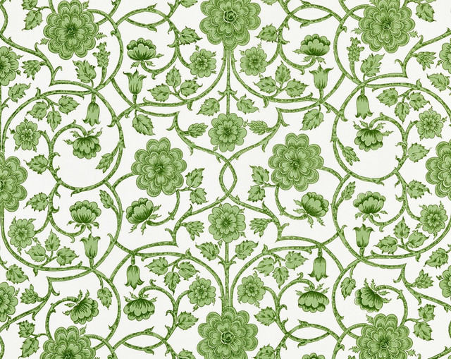Ornamental Gate Fern YD57360001 by Old World Weavers Fabric