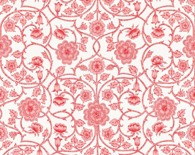 Ornamental Gate Petal YD57360004 by Old World Weavers Fabric