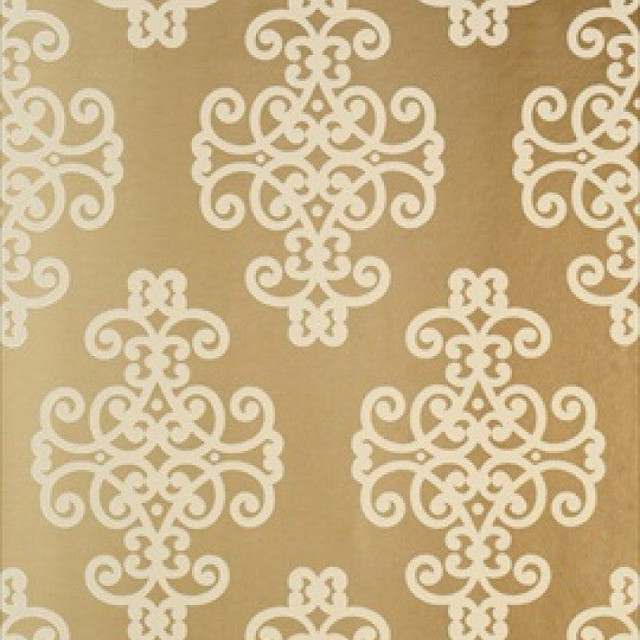 Caballo Metallic Gold T10019 by Thibaut Wallpaper
