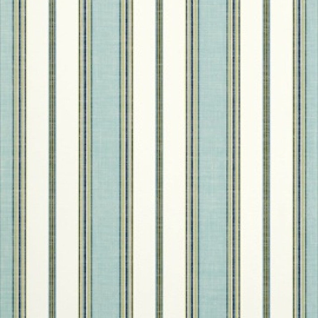 Bohemian Stripe Coastal Blue T13024 by Thibaut Wallpaper