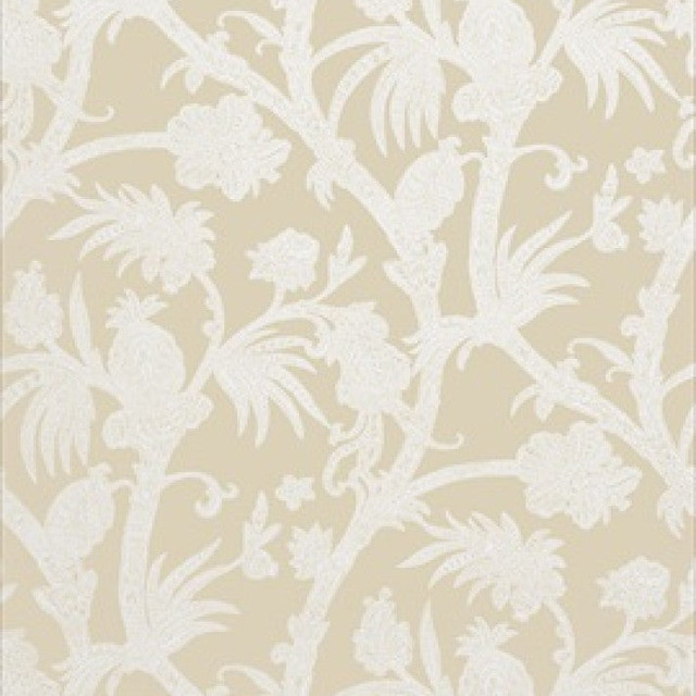 Baltimore Beige T13057 by Thibaut Wallpaper