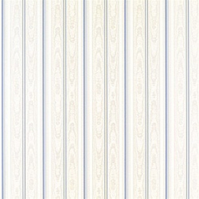 Woodbridge Stripe Blue T2199 by Thibaut Wallpaper