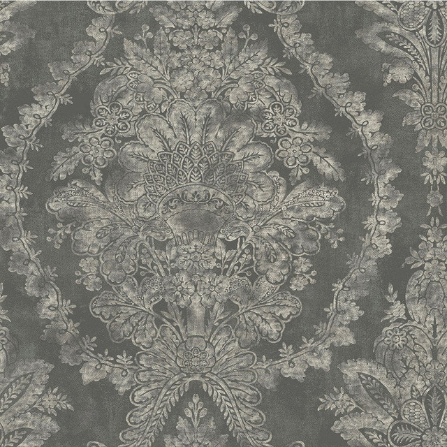 Soho Stripe Gold T2216 by Thibaut Wallpaper