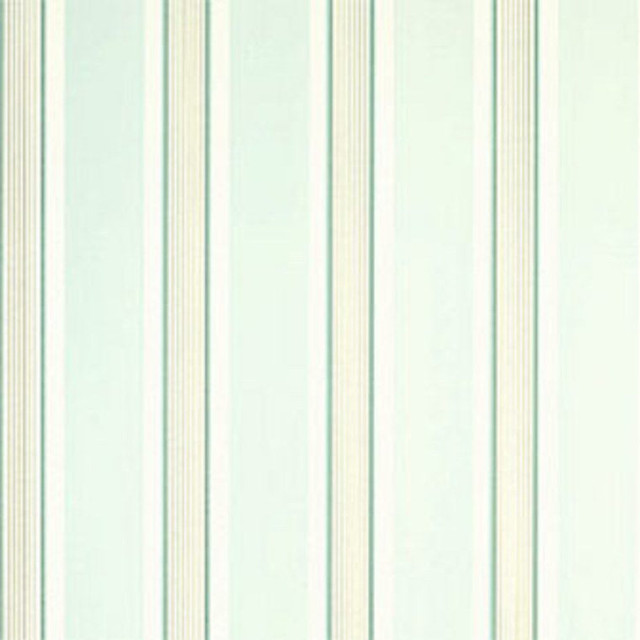 Metro Stripe Aqua T2841 by Thibaut Wallpaper