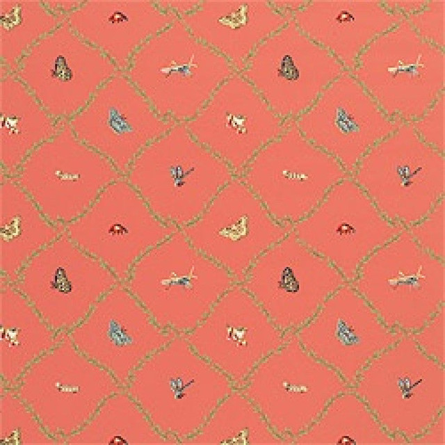 Margo Raspberry T3150 by Thibaut Wallpaper