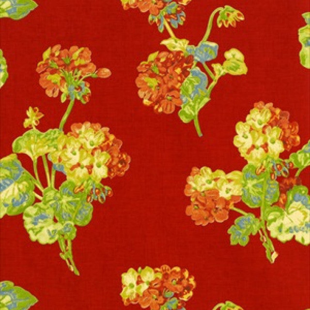 Belhaven Red T6019 by Thibaut Wallpaper