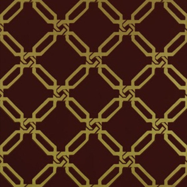 Links Brown T6069 by Thibaut Wallpaper