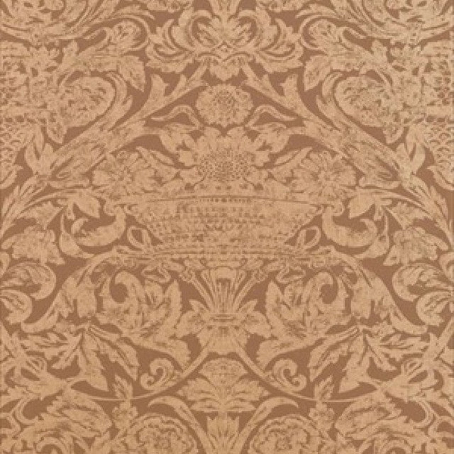 Cadiz Brown T7645 by Thibaut Wallpaper