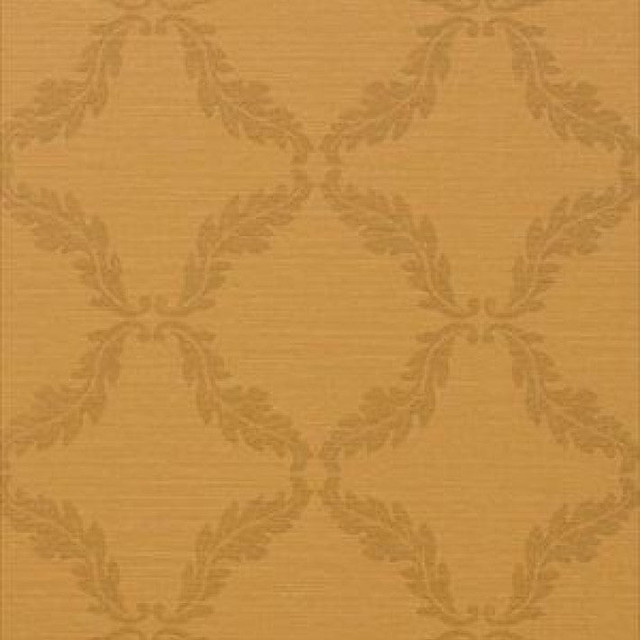 Antoine Trellis Gold T7677 by Thibaut Wallpaper
