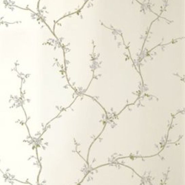 Buds Pearl T8643 by Thibaut Wallpaper