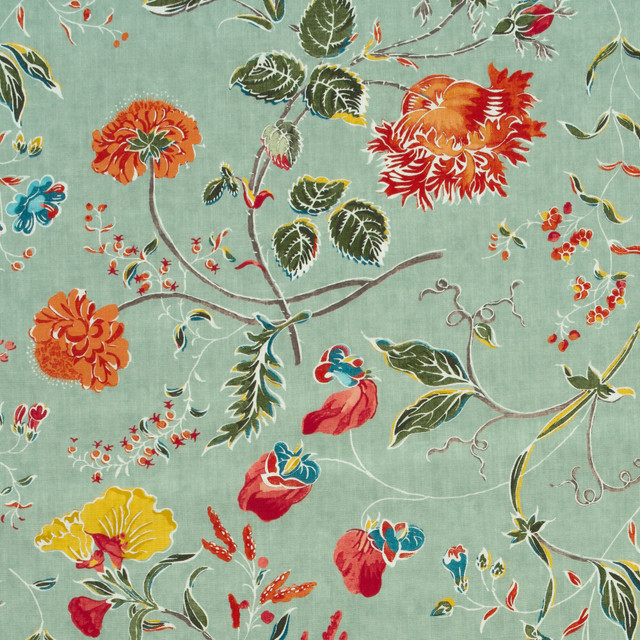 Wild Wood - Duckegg Outdoor AM100413.512.0 by Kravet Couture Fabric