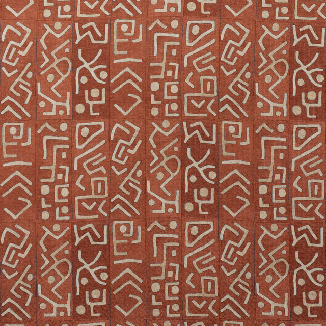 Ashanti - Brick AM100481.1216.0 by Kravet Couture Fabric