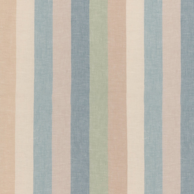 Picnic Stripe Mist by Brunschwig & Fils Fabric