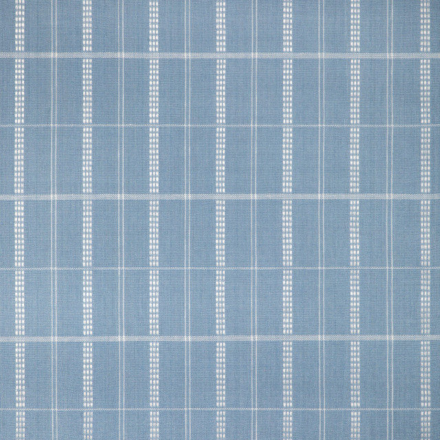 Agatti Check Sky by Kravet Couture Fabric