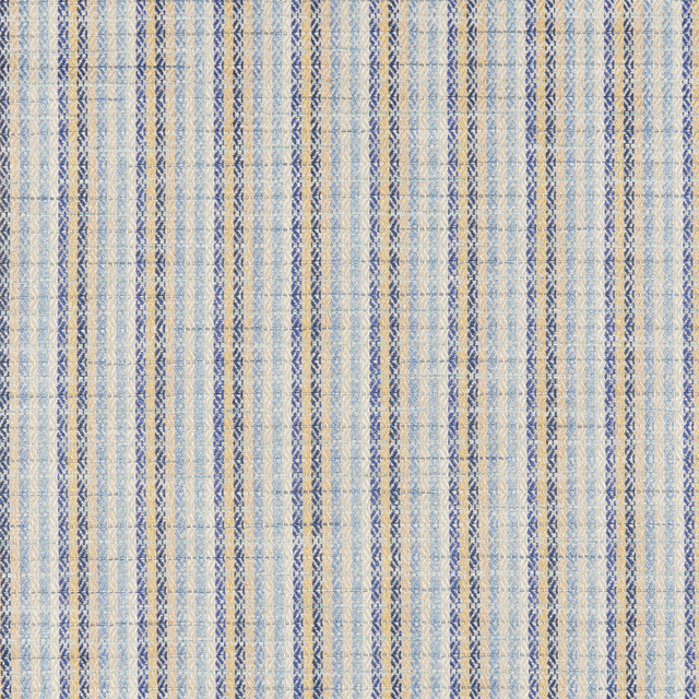 Moret Weave Blue/Gold by Brunschwig & Fils Fabric