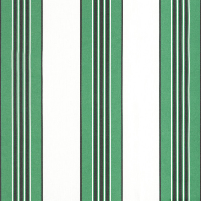 Rayure Marcellin Green by Brunschwig & Fils Fabric
