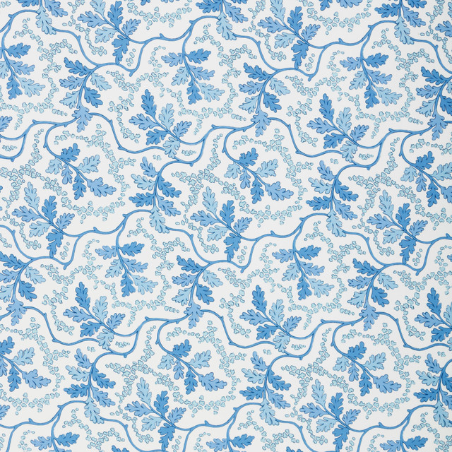 Aureille Print Blue by Brunschwig & Fils Fabric