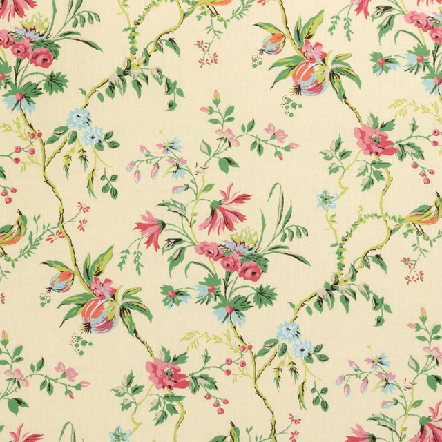 Locklin Print Canary by Brunschwig & Fils Fabric