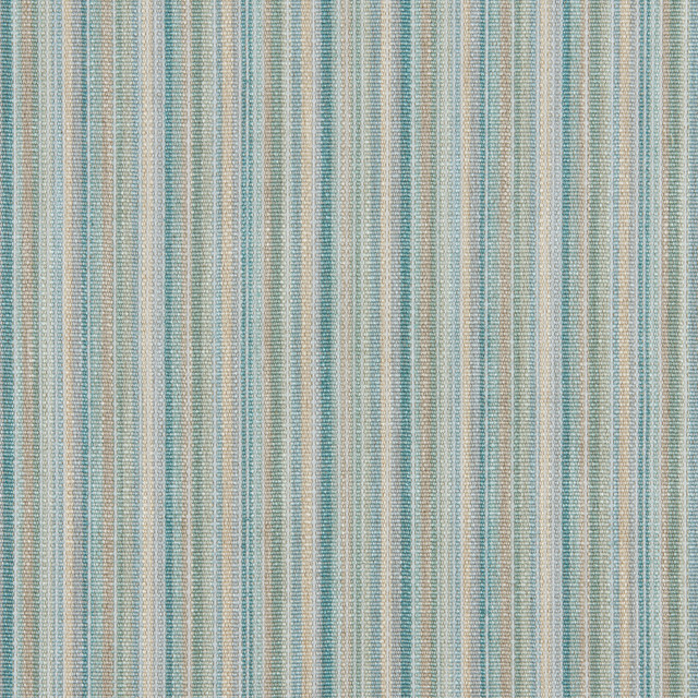 Cantal Stripe Aqua by Brunschwig & Fils Fabric