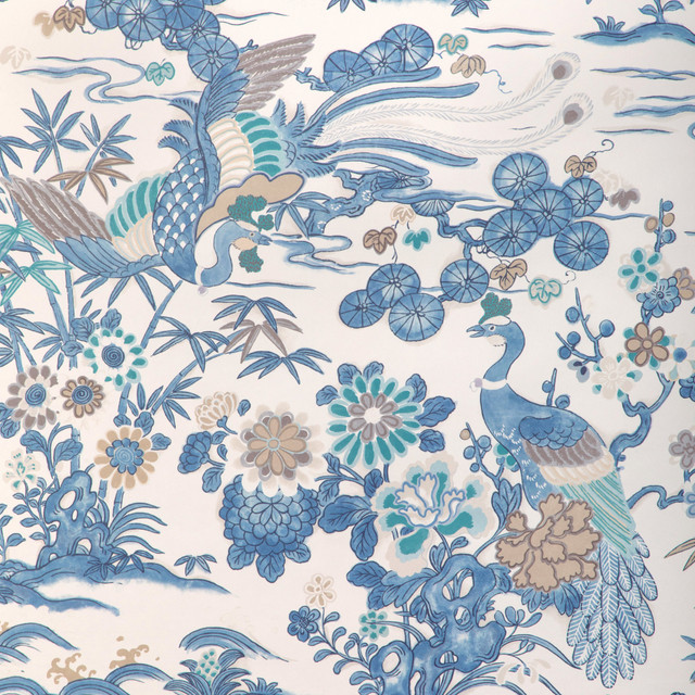 Blue by Lee Jofa Wallcovering