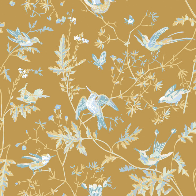 Grey/Gold by Cole & Son Wallcovering