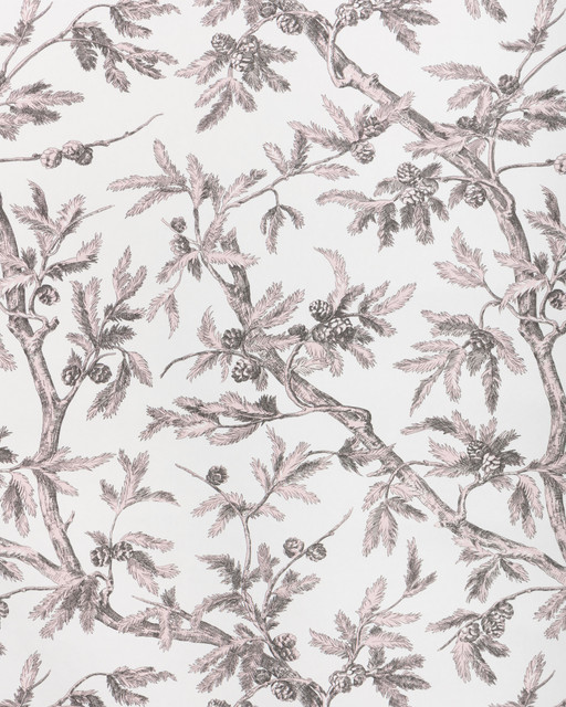 Pink by Brunschwig & Fils Wallcovering