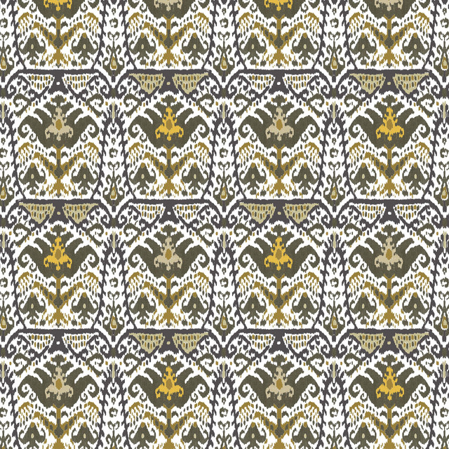 Doga Topo/Ocre by Gaston Y Daniela Fabric