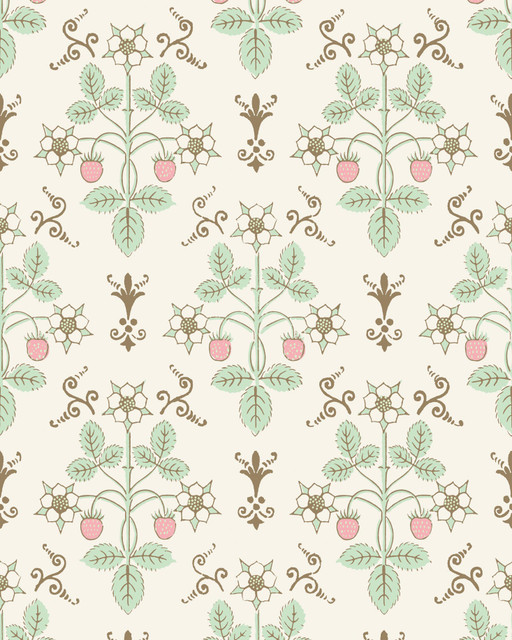 Blush/Mint by Cole & Son Wallcovering